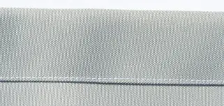 Polyestergewebe ca. 200 g/m² - uni hell silbergrau - Ballenstoff 210 cm breit zum Selbernähen und Nähservice Sonnensegel