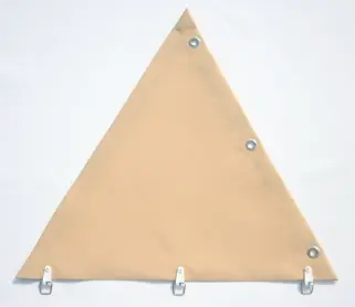 Schweres Polyestergewebe Sonnensegel 280 g/m² - Farbe sisal -  große Ballenbreite von 205 cm