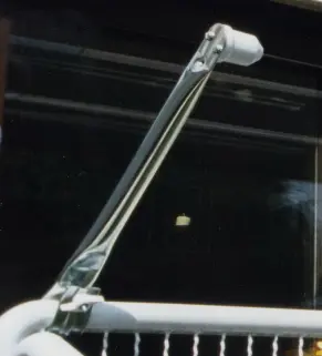 Seilspanntechnik Bausatz Balkon-II für Faltsonnensegel in Seilspanntechnik