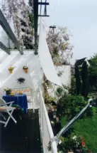 Seilspanntechnik Bausatz Balkon II montiert