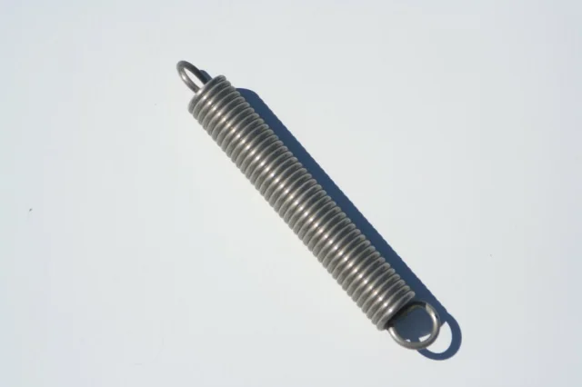 Edelstahlzugfeder Größe 2 für Montage Sonnensegel konkav