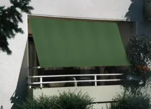 Sonnensegel 270 x 140 cm - Farbe uni moosgrün