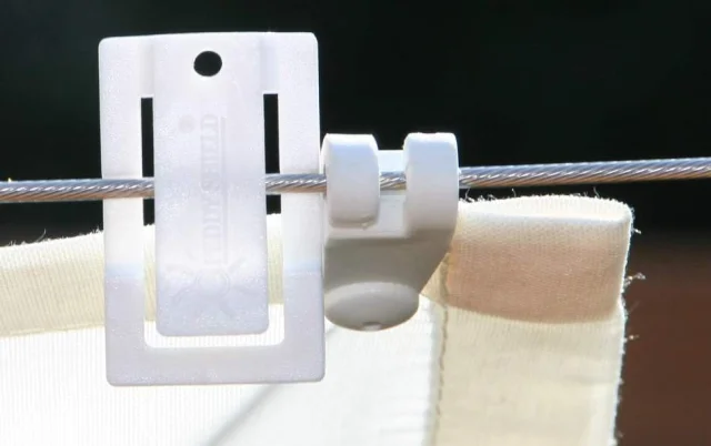 Laufhakenstopper 4x - für alle Sonnensegel in Seilspanntechnik System Peddy Shield