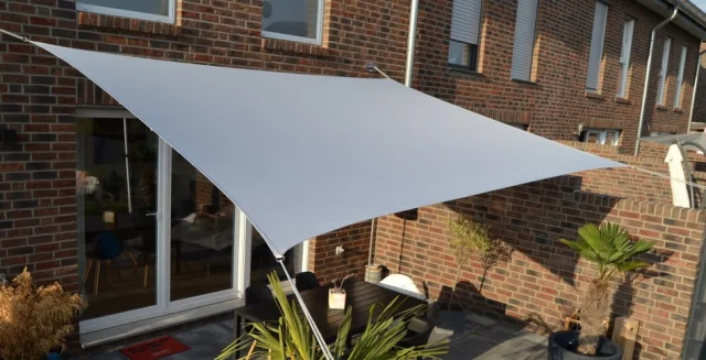 Polyester - hell silbergrau