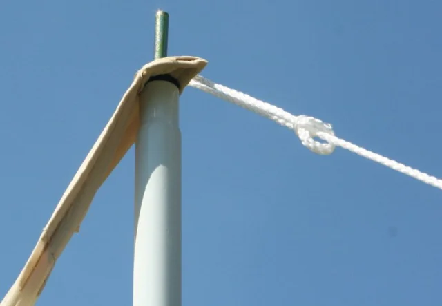 Camping-Freizeit-Sonnensegel (2) 2,5 x 3 m - sandfarben - ein praktischer Sonnenschutz und Sichtschutz beim Picknick oder beim Camping