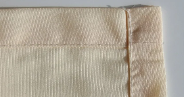 Polyesterstoff - 140 g/m² - Ballenbreite 146 cm - uni elfenbein - Stoff zum Selbernähen von Sonnensegeln für Seilspanntechnik