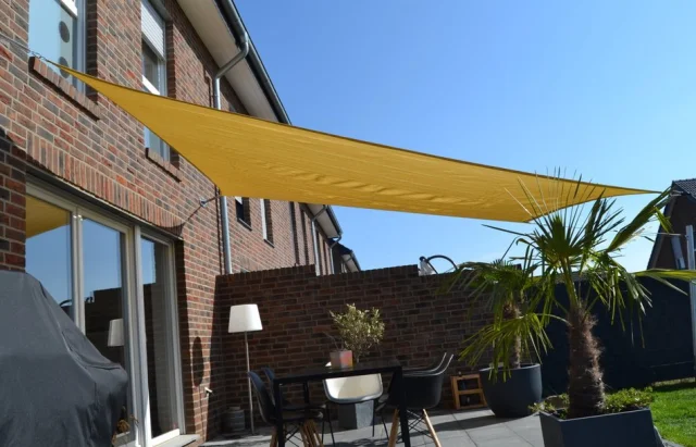 Vierecksegel konkav - nur Sonnenschutz