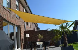 Vierecksegel konkav - nur Sonnenschutz