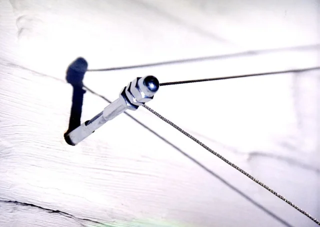 10 VE Versand-Kartondisplay -Floracord Rankhilfe in Seilspanntechnik - Stahl verzinkt - 10x Doppelblister