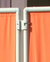 Verbindungs-Clip Paravent - 2x - als Ersatzteil - in jeder Basislieferung 1x oder 3x Paravent enthalten