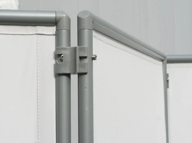 Verbindungs-Clip Paravent - 2x - als Ersatzteil - in jeder Basislieferung 1x oder 3x Paravent enthalten