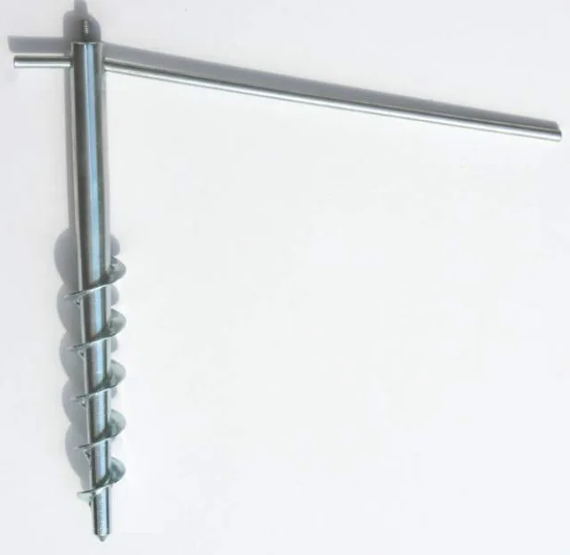 Schraub-Erdanker Paravent (2 Stück) - zweiteilig - Sichtschutz Paravent im Garten/auf Rasen