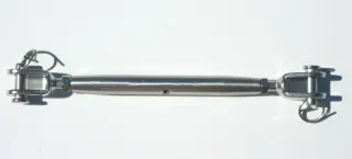 Spannschloss 4 mm für konkave Sonnensegel