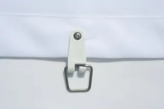 Polyestergewebe ca. 200 g/m², Ballenstoff 210 cm breit - weiß - für Nähservice Sonnensegel und zum Selbernähen