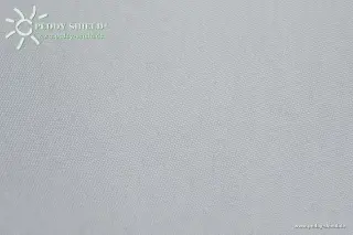 Ballenstoff Polyester 200 g/m2 breit - uni hell silbergrau für Balkonverkleidung in Maßanfertigung