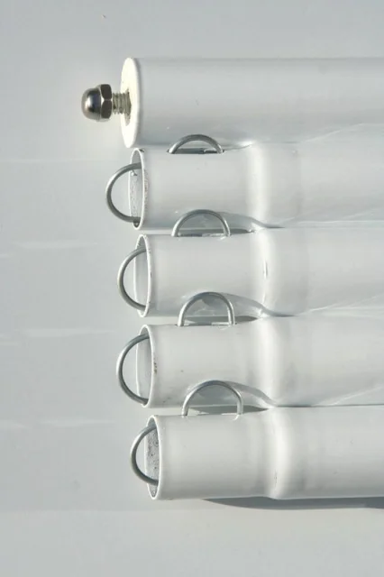 Mittelschwere Montagestange Sonnensegel 2,7 m hoch - zum Ausspannen von DreieckSonnensegeln mit dauerelastischen Spanngurten