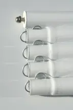 Mittelschwere Montagestange Sonnensegel 2,7 m hoch - zum Ausspannen von DreieckSonnensegeln mit dauerelastischen Spanngurten