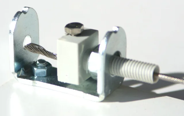 Seilspanner Universal mit Spannschraube montiert