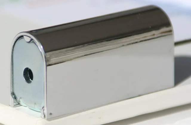 Komplette Abdeckung Seilspanner Universal mit Abdeckappe Chrom 