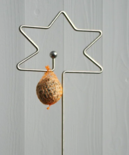 Rankstab Stern mit der Kugel u. Meisenknödel