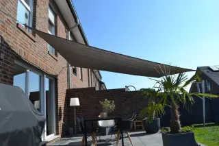 Vierecksegel konkav - nur Sonnenschutz