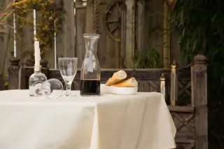 Tischedecke elfenbein - Peddy Shield