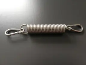 Zugfeder (Größe 5) - kurze Bauform aber mit hoher Federkraft