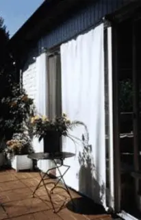 Fenster Sonnenschutz von außen