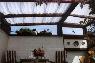 Wintergartenbeschattung