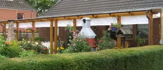 Sonnenschutz Terrassenüberdachung Innenbeschattung