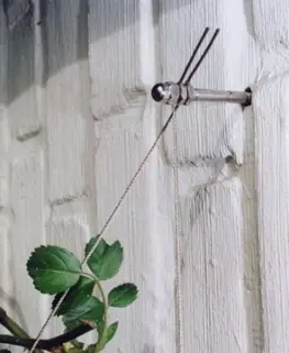 Rankhilfe in Seilspanntechnik aus Edelstahl - die Technik