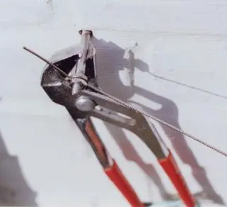 Rankhilfe in Seilspanntechnik aus Edelstahl - die Technik