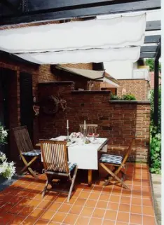 Pergolen-Beschattung - eine Kundenidee