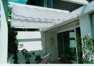 Pergolen-Beschattung - eine Kundenidee