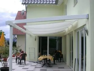 Pergolen-Beschattung - eine Kundenidee