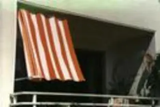 Bausatz Balkon-I für Loggiatyp-Balkone (eingeschnitten): Sonnensegel in Seilspanntechnik für Balkon Sonnenschutz