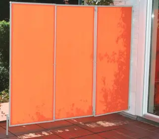 Sichtschutz Terrasse - Sonnensegel Paravent