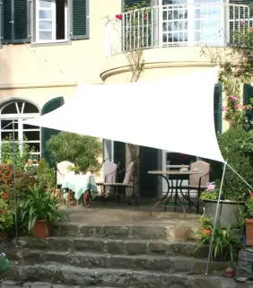 Sichtschutz Terrasse - Sonnensegel Paravent