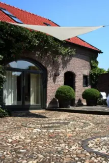 Dreiecksonnensegel für die Terrasse