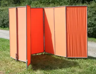 Sichtschutz Garten - mobiler Paravent