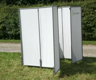 Sichtschutz Garten - mobiler Paravent
