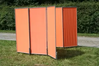 Sichtschutz Garten - mobiler Paravent