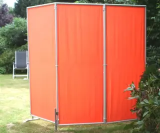 Garten Sichtschutz mit Paravents