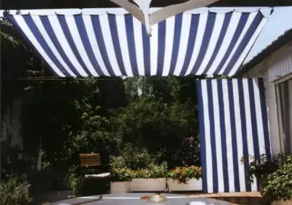 Senkrecht-Sonnensegel für Balkone