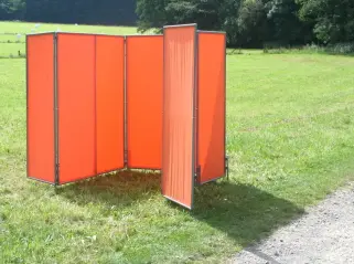 Umkleidekabine Aufstellung im Freien oder in Räumen