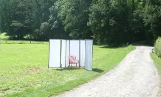 Umkleidekabine Aufstellung im Freien oder in Räumen