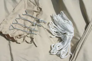 Sonnensegel-Pavillion