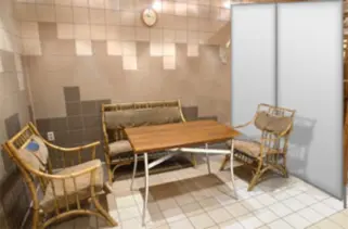 Sichtschutz Paravent in Sauna & Wellness: Sichtschutzwand & Umkleidekabine