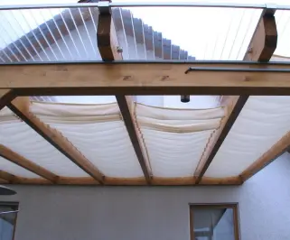 Außenbeschattung Terrassenüberdachung ?
