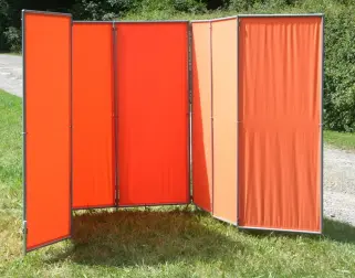 Events planen - mobiler Sonnenschutz, Sichtschutz und Regenschutz